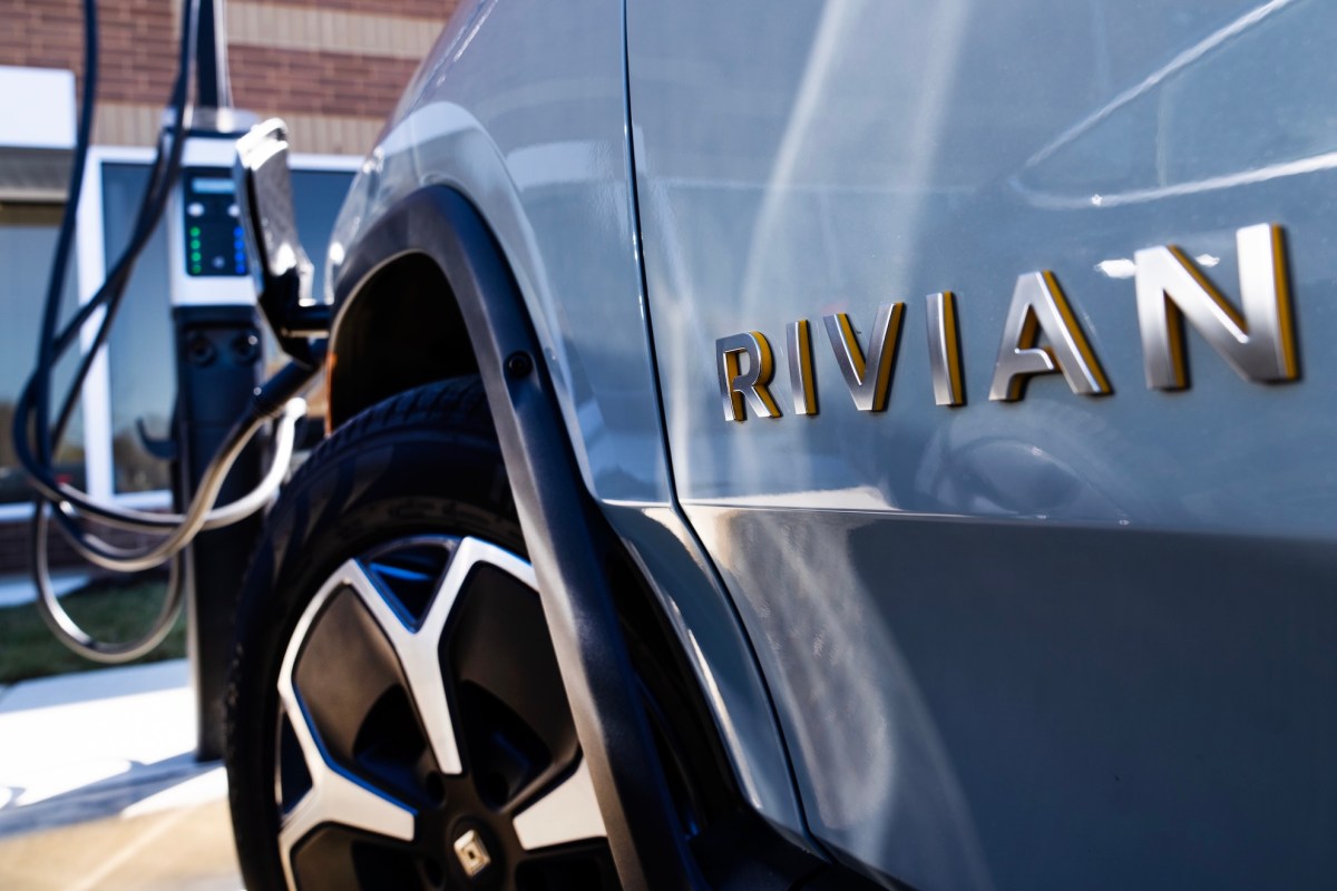 rivian logo charging Rivian restarting work on its Georgia factory, emails show