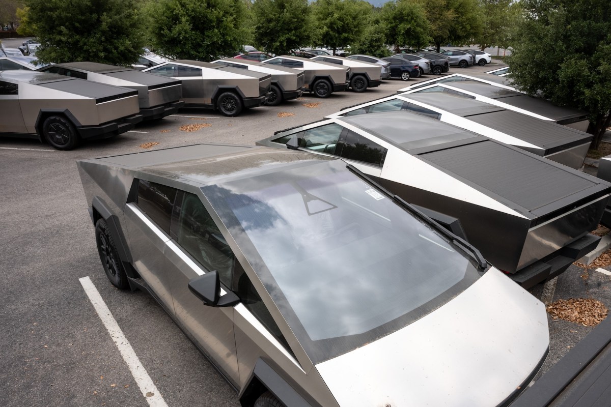 tesla cybertruck fleet Tesla profits pulled down by falling EV sales and regulatory credits