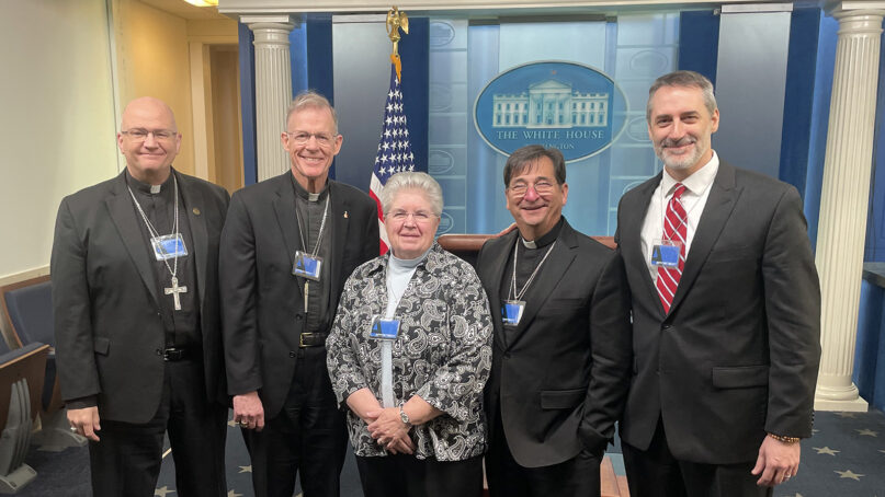 Trump's immigration agenda is widening fissures in Catholic hierarchy's consensus webRNS Bishops Climate2 111723 Trump's immigration agenda is widening fissures in Catholic hierarchy's consensus