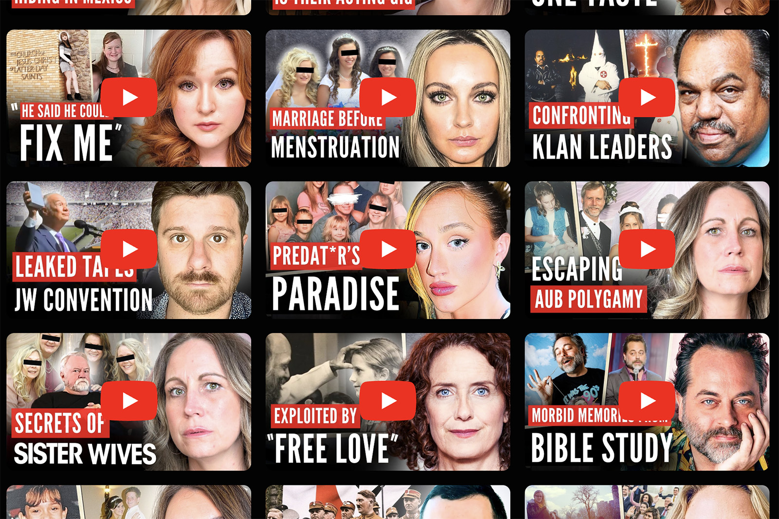 webRNS CULTS CONSCIOUSNESS7 She survived abuse and left her faith. Now, she gives religious trauma survivors a voice on YouTube.