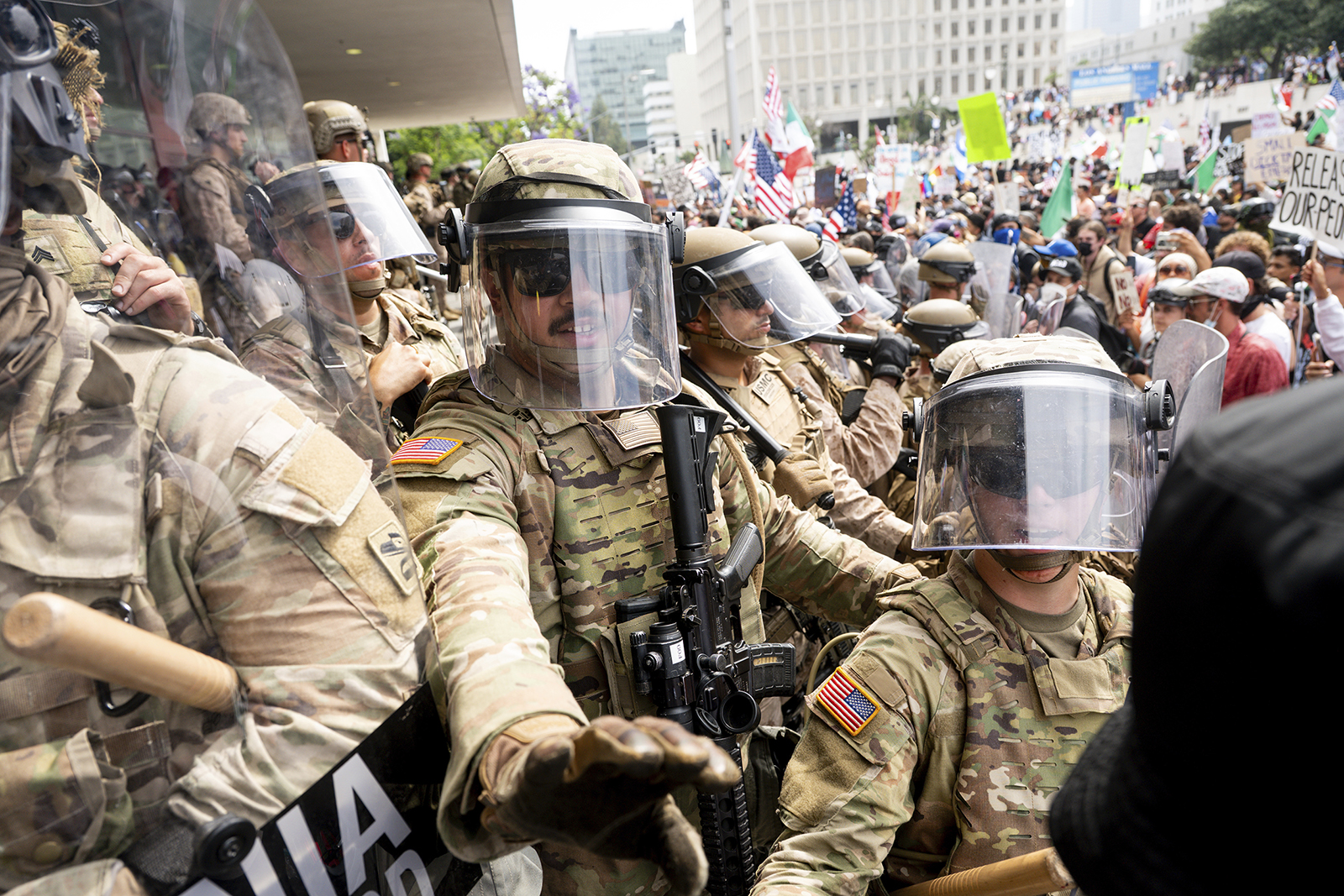 webRNS Cali National Guard1 We're still fighting for migrants' dignity in Los Angeles