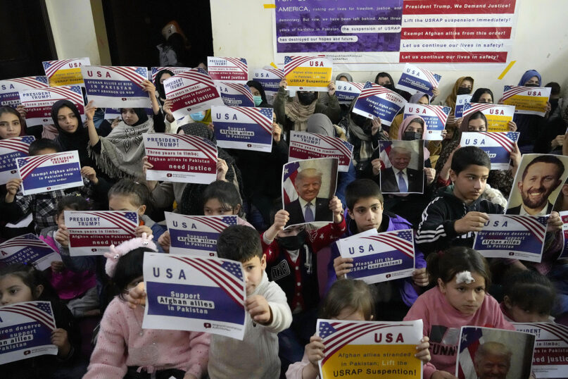 Judge orders government to admit more refugees whose flights were canceled webRNS Refugee Faith1 Judge orders government to admit more refugees whose flights were canceled