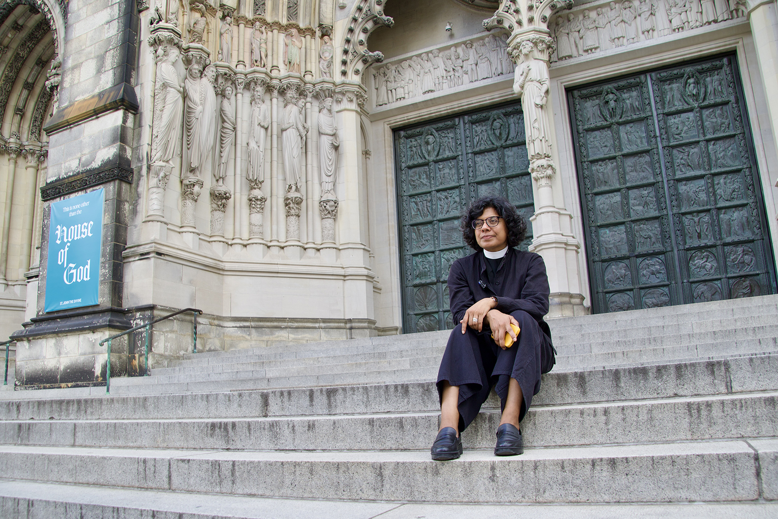 webRNS Winnie St John Divine1 'She is the future of our church.' Winnie Varghese named first woman dean of St. John the Divine.