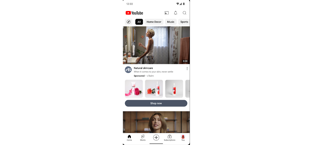 Google brings its AI-powered marketing tools to India after 'Google tax' repeal youtube shoppable masthead Google brings its AI-powered marketing tools to India after 'Google tax' repeal