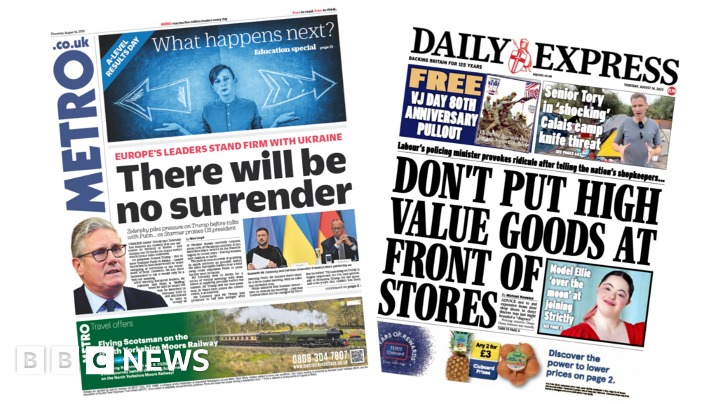 06a436c0 7899 11f0 8071 1788c7e8ae0e 'No surrender' from Ukraine and 'Policing minister provokes ridicule'