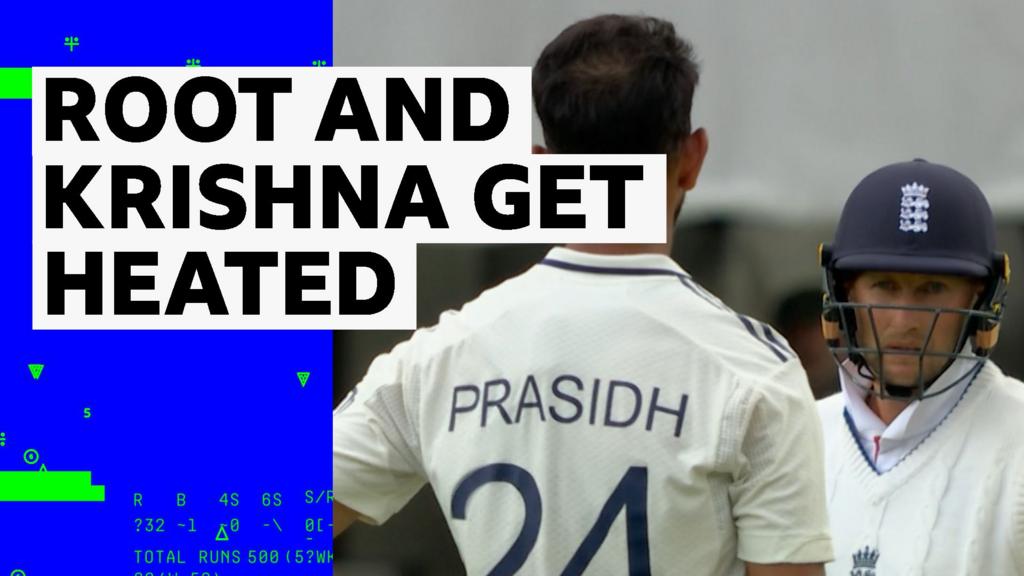 09c5c770 6ee8 11f0 af20 030418be2ca5 England vs India fifth Test: Joe Root and Prasidh Krishna clash at The Oval