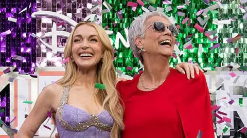 Lindsay Lohan on motherhood, acting again and the Freaky Friday sequel Getty Images Lindsay Lohan and Jamie Lee Curtis