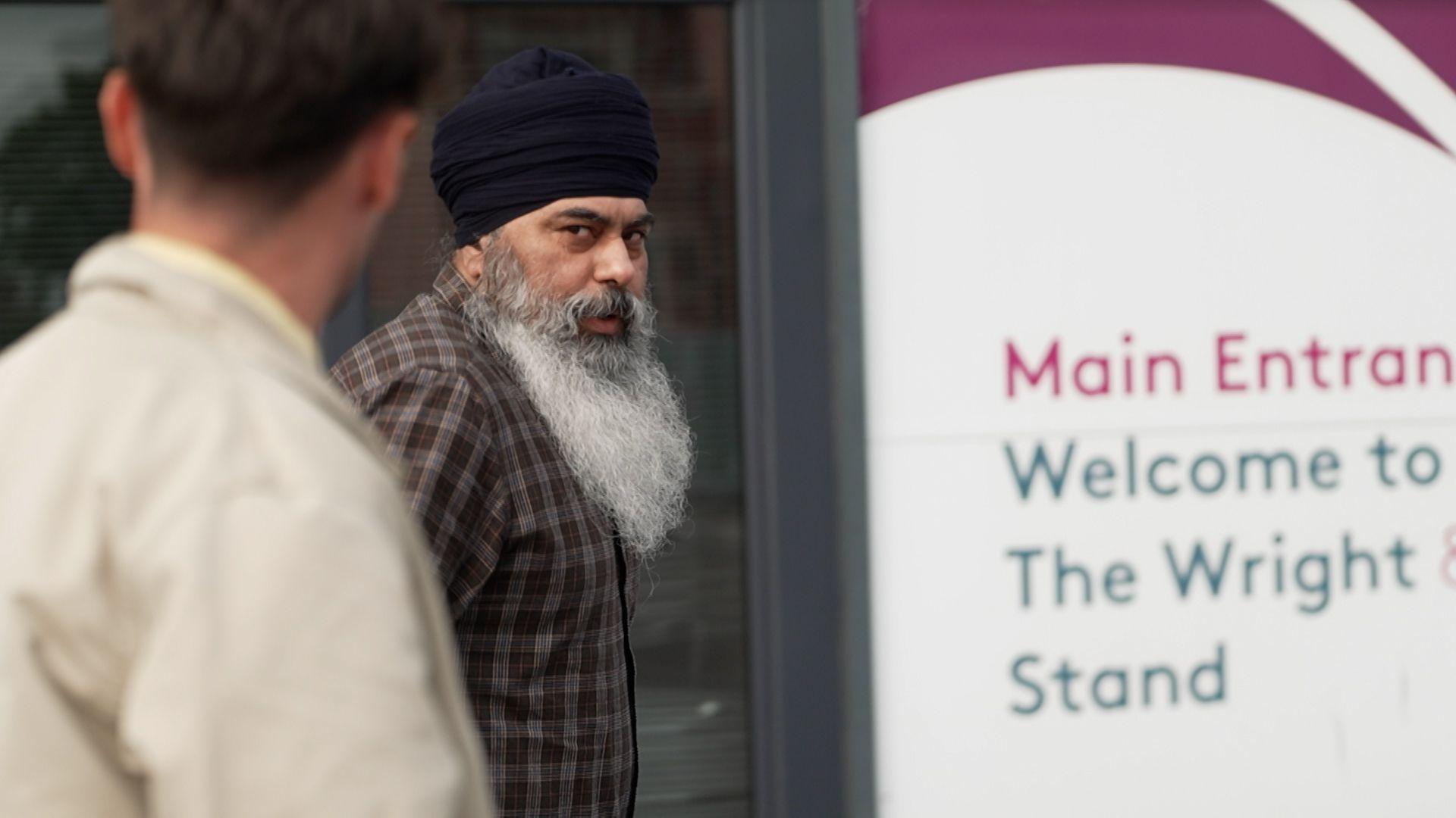 Morecambe takeover: Inside story of Panjab Warriors' first days as owners Kuljeet Singh Momi of Panjab Owners arrives outside the Mazuma Mobile Stadium