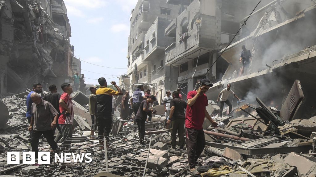 1a0a6650 777a 11f0 b15a 09fa5f596b3a Israel bombards Gaza City as UK and allies urge action against 'unfolding famine'