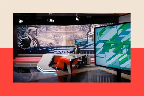 How Russia is trying to win over the world beyond the West Misha Friedman/Getty Images News Presenter Kevin Owen reports a story on the impeachment of US President Donald Trump during an RT broadcast