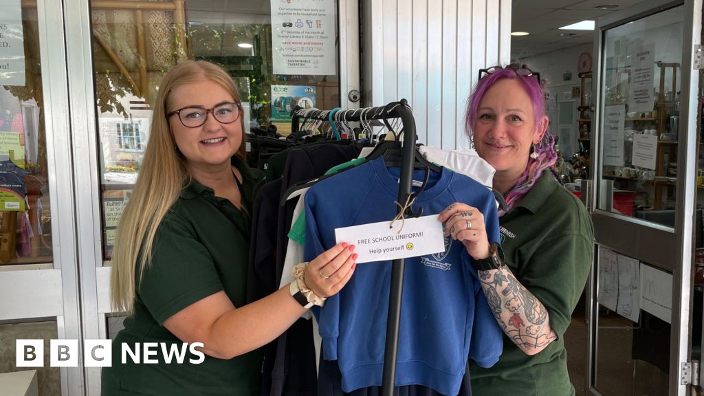 242d9480 7ce4 11f0 8302 b340557d621c Free school uniform on offer all year at Devon charity