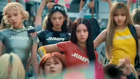K-pop band make "epic Wembley dream" come true YG Entertainment Blackpink in a promotional photo for the song Jump