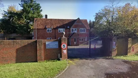 Girl who died after Maidenhead hospital failure unlawfully killed Google A Google Maps picture of Huntercombe Hospital, a two-storey brick building behind a black gate.