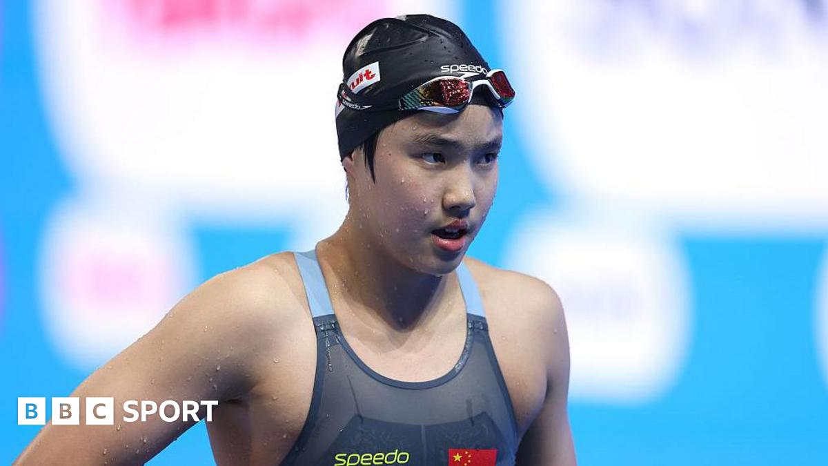 3a3e07f0 6e9d 11f0 8afd bb4e0c8ab9bc Yu Zidi, 12, becomes youngest medallist in World Aquatics Championships history