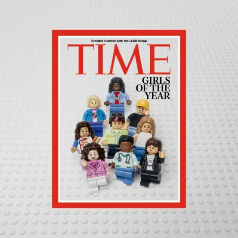 Pupil who invented device to help homeless named 'girl of the year' TIME A magazine mock-up, with a headline saying Girls of the Year, and nine Lego mini figures posed as the cover's image