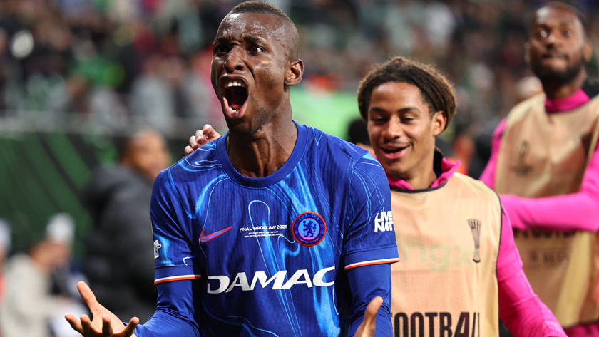 'Limbo XI' - which 'unwanted' players need to move? Nicolas Jackson of Chelsea celebrates after scoring a goal in the Europa Conference League ginal against Real Betis