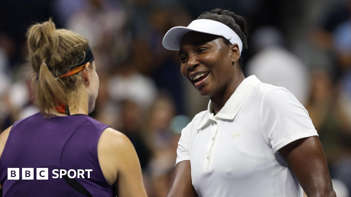 4b45f750 8226 11f0 8cda a1da8cb0be84 US Open 2025: Venus Williams impresses in New York defeat by Karolina Muchova