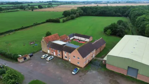 NEMM Drone shot of Stathern Lodge