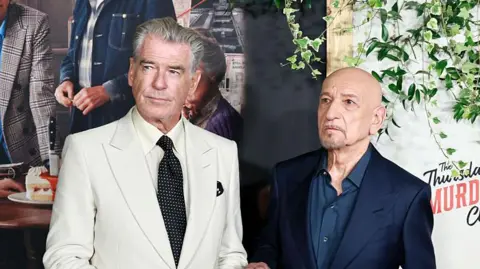 Pierce Brosnan felt 'huge responsibility' towards fans of the book Getty Images (L-R) Pierce Brosnan and Ben Kingsley attend Netflix's "The Thursday Murder Club" New York Screening at The Plaza Hotel on August 14, 2025 in New York City