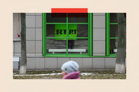 How Russia is trying to win over the world beyond the West KIRILL KUDRYAVTSEV/AFP via Getty Images RT TV channel displayed at the company headquarters