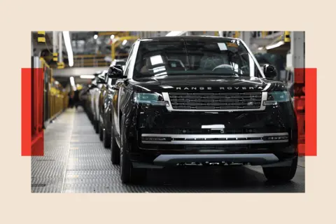 The UK car industry is at a crunch point Adam Vaughan/EPA/Bloomberg via Getty Images A Range Rover sports utility vehicle on the production line at the Jaguar Land Rover automobile manufacturing plant in Solihull, UK