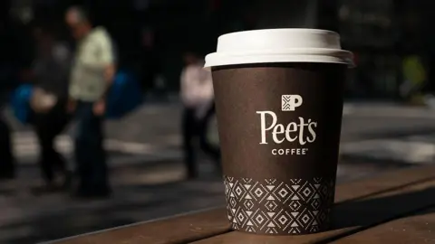 Keurig Dr Pepper to buy Peet's coffee for $18bn Bloomberg/Getty Images A brown paper cup of Peet's coffee on a picnic table in Washington, DC, US, on Monday, Aug. 25, 2025