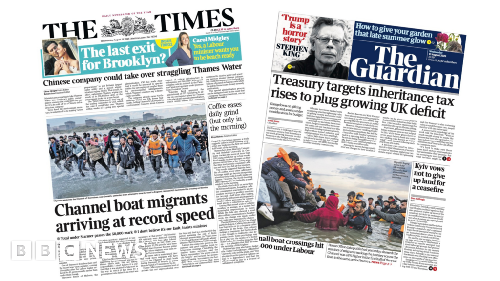 87218b60 77d4 11f0 a20f 3b86f375586a Migrants arrive at 'record speed' and 'Fresh inheritance tax grab'