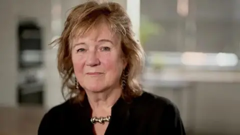 NCA to investigate South Yorkshire Police officer abuse claims Stephen Fildes/BBC Prof Alexis Jay, a woman with shoulder length fair hair and a black top.