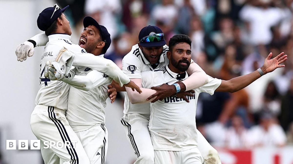 9ba37420 7123 11f0 8dbd f3d32ebd3327 England vs India: Tourists win one of all-time great Tests at The Oval to draw series