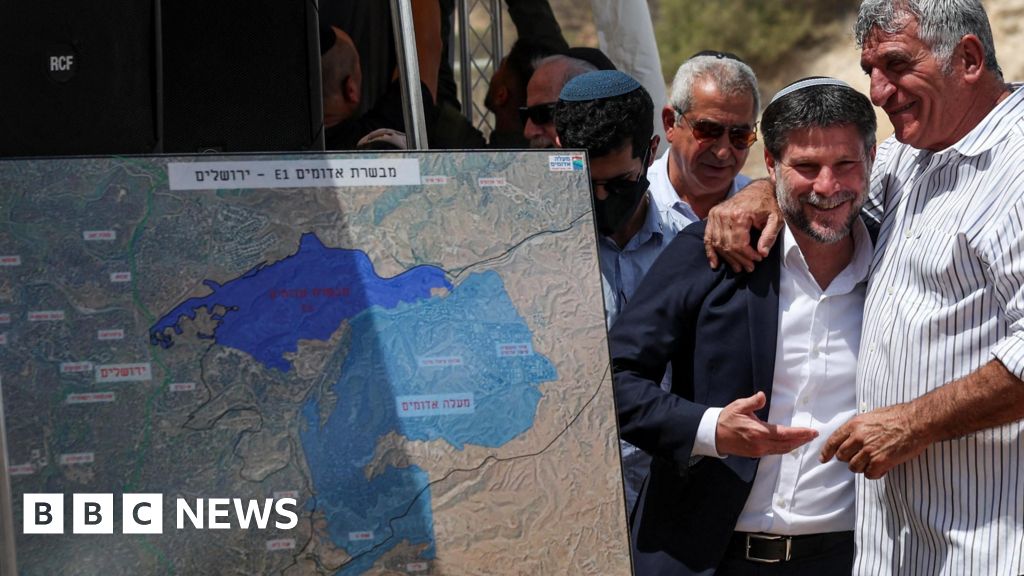9ce9d230 78f7 11f0 8e0f 570dc0e2576a Israeli minister announces settlement plans 'to thwart Palestinian state'