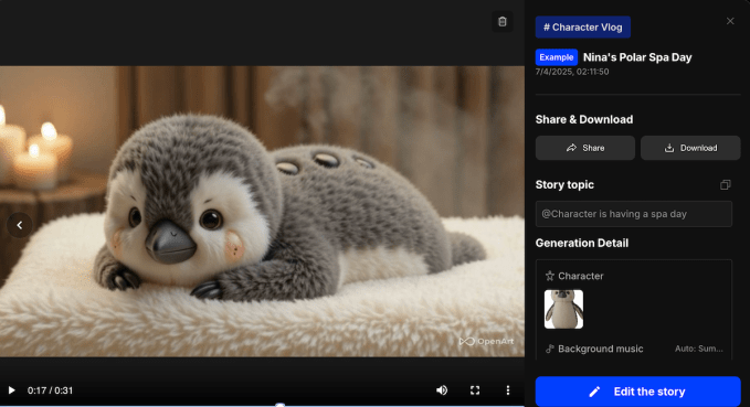 Character OpenArt Former Googlers' AI startup OpenArt now creates ‘brain rot’ videos in just one click