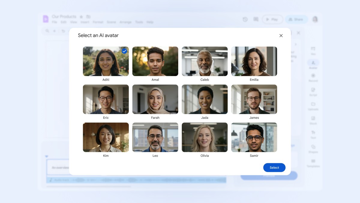 Copy of AI Avatars 1920x1080 1 Google Vids adds AI avatars to its video editor and launches a consumer version
