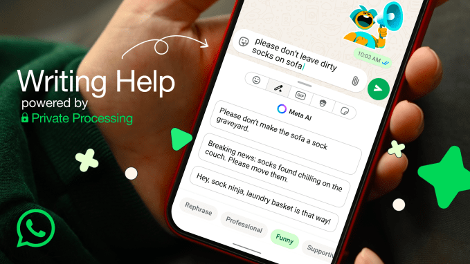 WhatsApp's new AI feature lets you rephrase and adjust the tone of your messages English WhatsApp Writing Help WhatsApp's new AI feature lets you rephrase and adjust the tone of your messages
