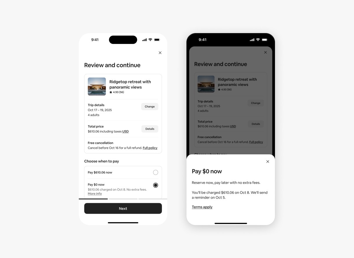 First time booking Airbnb Airbnb will allow US users to book stays without paying up front