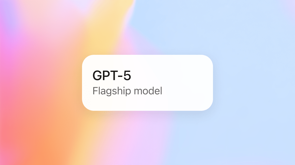 GPT 5 Flagship Hero GPT-5 is supposed to be nicer now