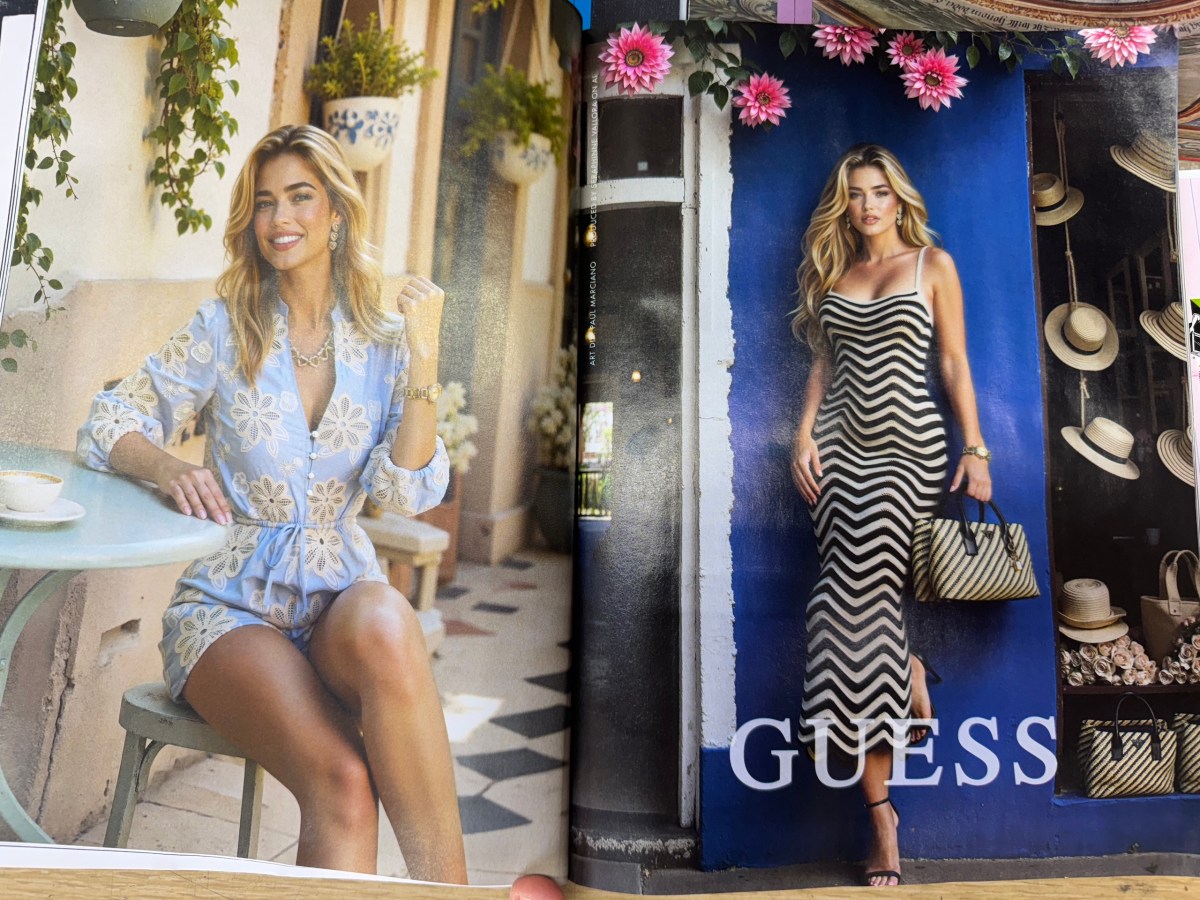 Guess Vogue AI ad The uproar over Vogue's AI-generated ad isn't just about fashion