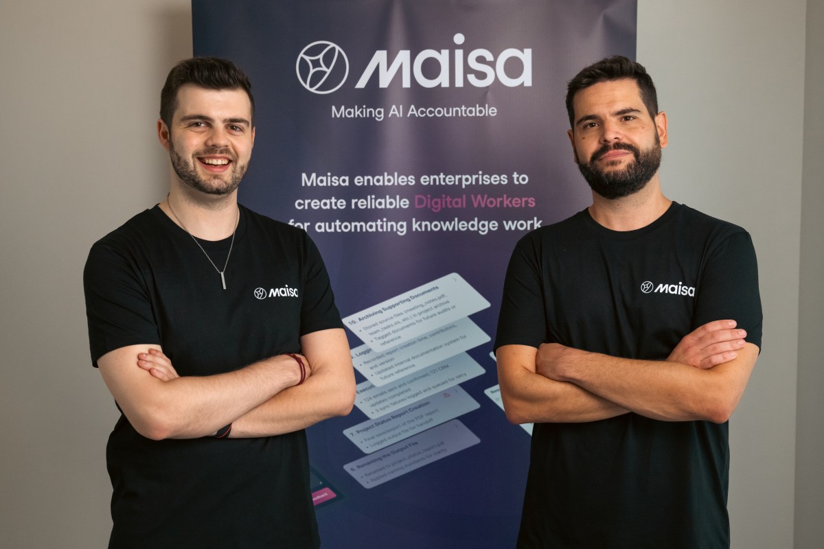 Maisa founders David Villalon and Manuel Romera 1 Maisa AI gets $25M to fix enterprise AI's 95% failure rate