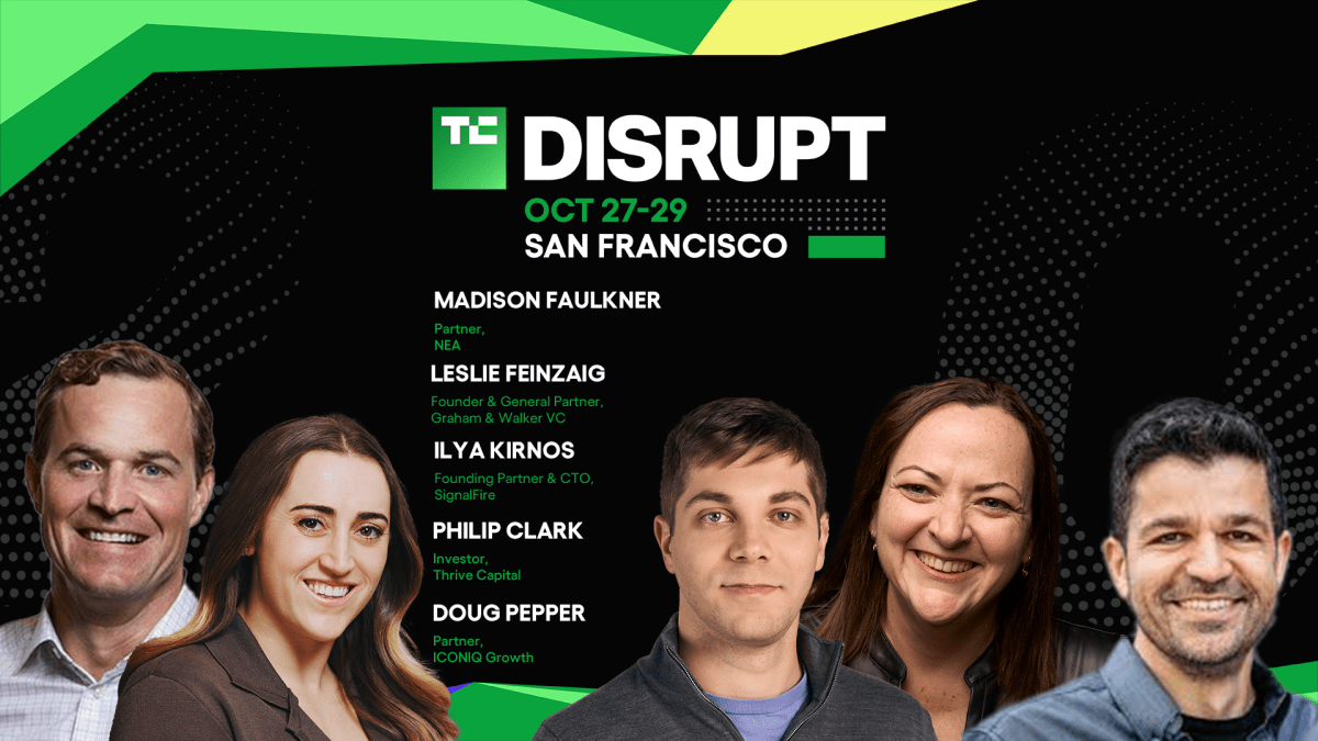 TC25 Faulkner Clark Feinzaig Kirnos Pepper 5 Speaker 16x9 Dark Meet the first batch of VCs set to judge Startup Battlefield 200 at Disrupt 2025