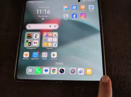 WhatsApp Video 2025 08 28 at 6.50.40 PM Honor's slim Magic V5 foldable is fun to use, minus the huge camera bump