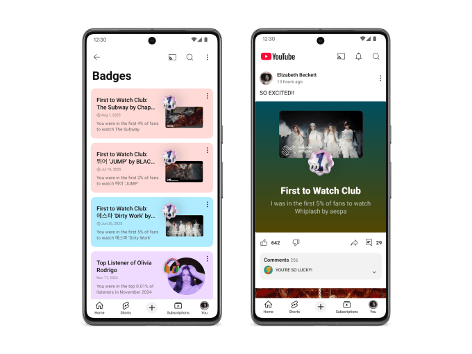 YTM blog post Badges YouTube Music celebrates 10 years with new features that help it compete with Spotify