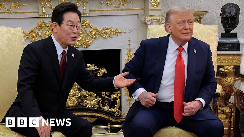aebe1ae0 820f 11f0 aa9b 01131831061f South Korea's Lee Jae Myung turns charm on during Trump meeting