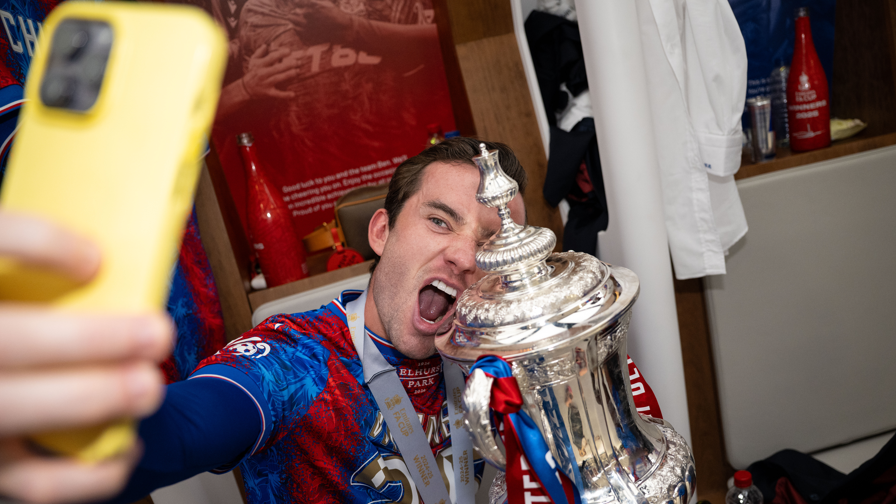 'Limbo XI' - which 'unwanted' players need to move? Crystal Palace loan signing Ben Chilwell celebrates with the FA Cup after the win over Manchester City at Wembley in May
