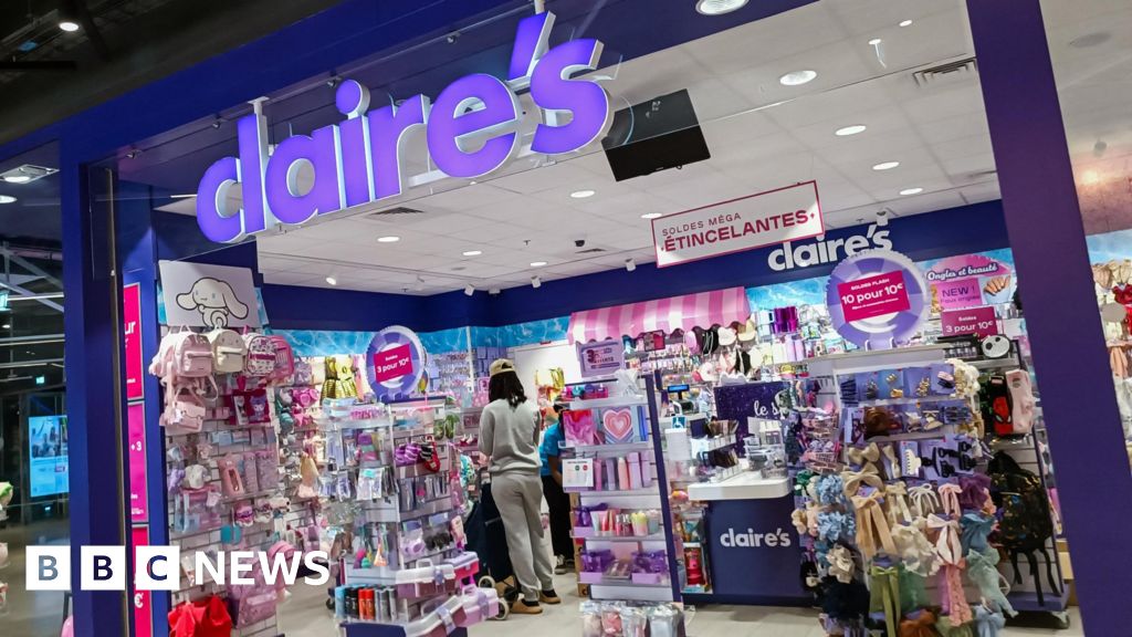 db63c8a0 72a7 11f0 a0d2 e3caada09ed7 Claire's files for bankruptcy as online competition bites