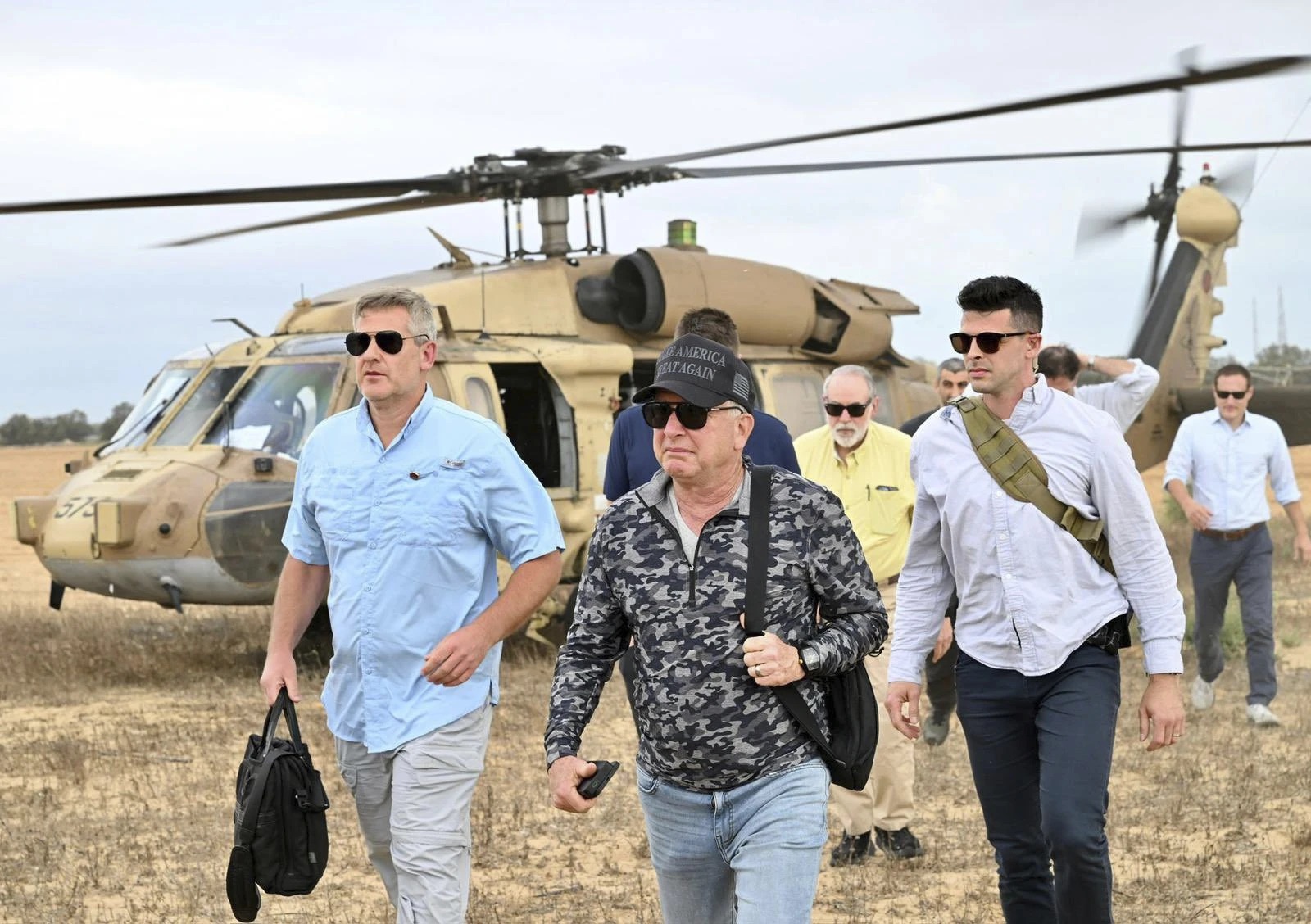 download 17 US envoy visits aid site in Gaza run by Israeli-backed group that has been heavily criticized