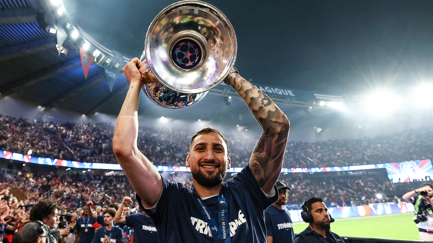 'Limbo XI' - which 'unwanted' players need to move? Paris Saint-Germain goalkeeper Gianluigi Donnarumma celebrates after helping his side win the 2025 Champions League