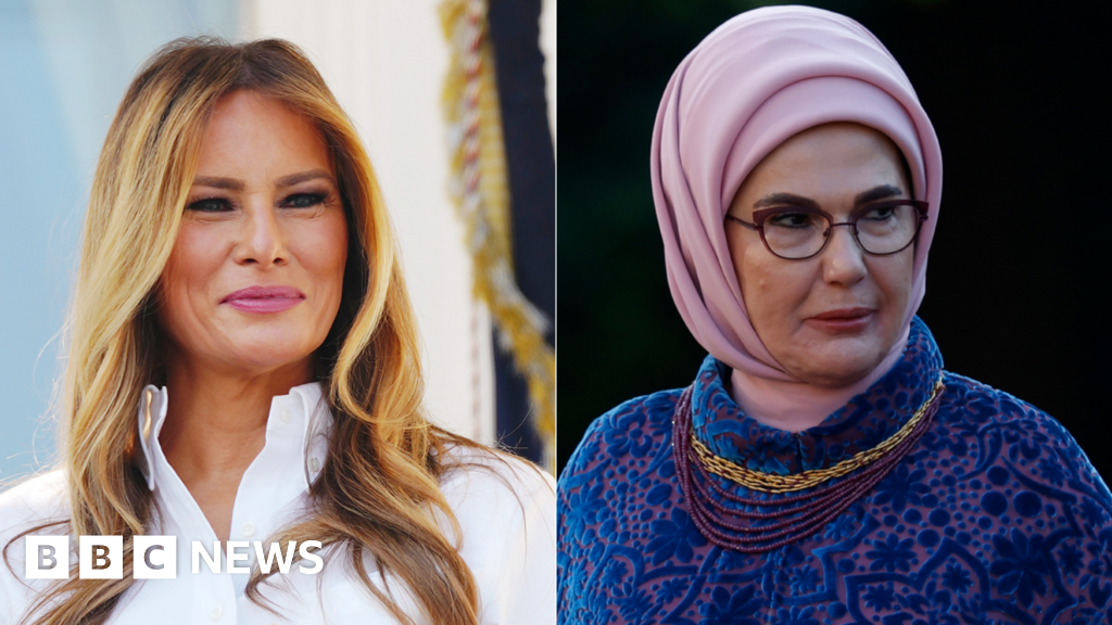 ed3686f0 802e 11f0 83cc c5da98c419b8 Turkey's first lady Ermine Erdogan urges Melania Trump over Gaza children