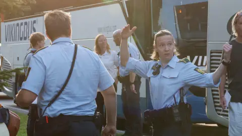One dead and several injured as Danish train hits tanker and derails Reuters Danish police direct people involved near the the derailment