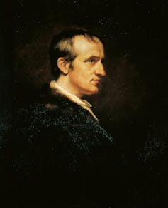The English thinker whose name is synonymous with doom and gloom has lessons for today A dark, painted portrait of a brown-haired man, seen from the side.