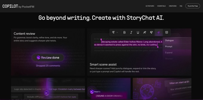 Pocket FM gives its writers an AI tool to transform narratives, write cliffhangers, and more image 4 Pocket FM gives its writers an AI tool to transform narratives, write cliffhangers, and more