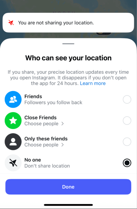 instagram map location settings How to use Instagram Map and set your location-sharing preferences